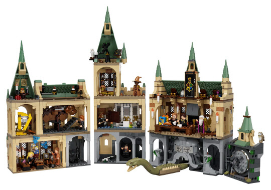 레고그룹이 해리포터 20주년 기념 세트를 출시한다. <레고그룹 제공>